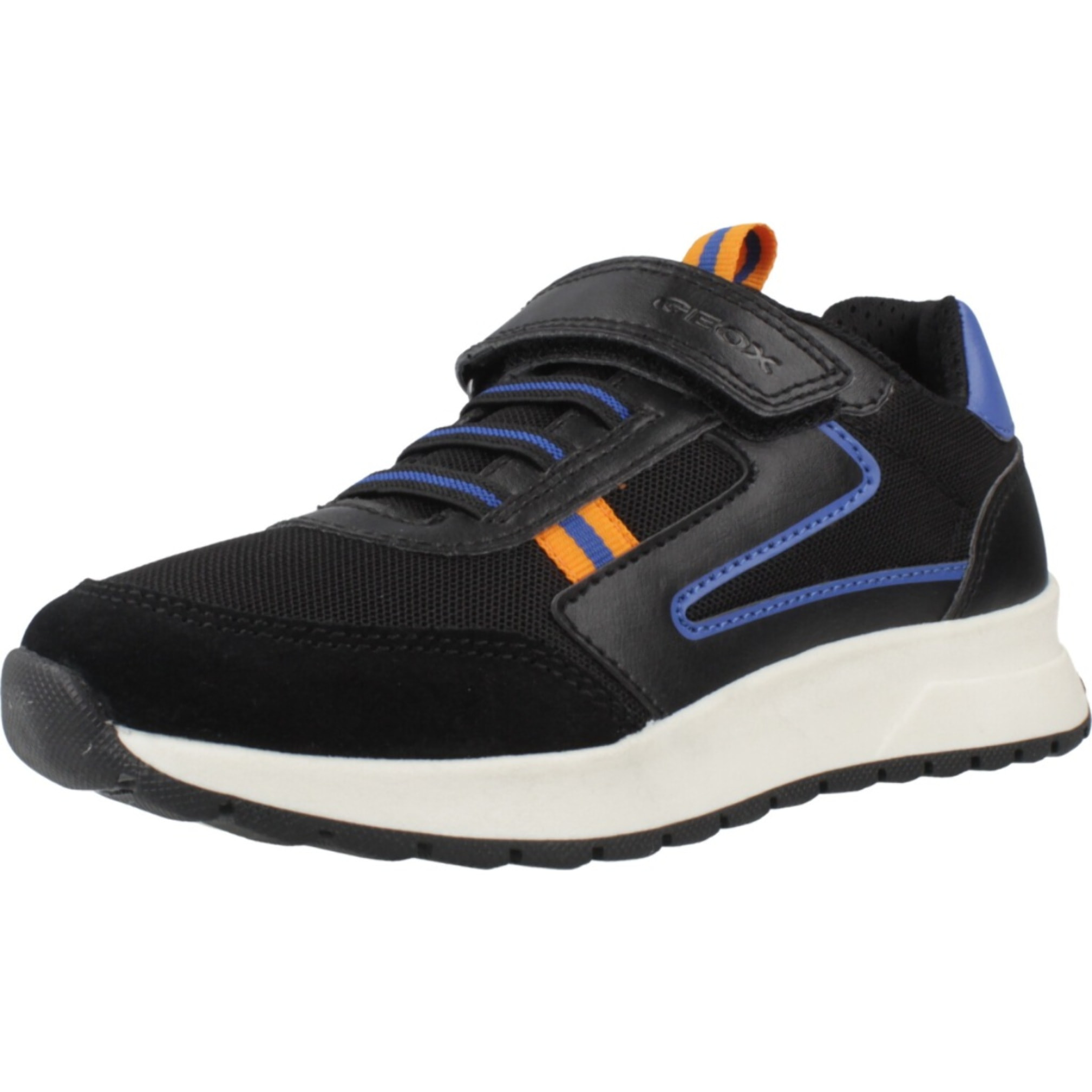 Zapatillas Niño de la marca GEOX  modelo J BRIEZEE BOY NEGRO