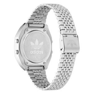 Reloj Adidas AOST24557 Unisex Digital Cuarzo con Correa de Acero inoxidable