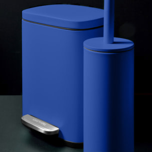 Brosse wc avec support Acier AKIRA Bleu roi Spirella