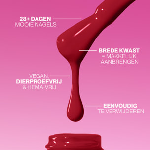 Vernis semi-permanent - 230 Amorous Red - 15 ml