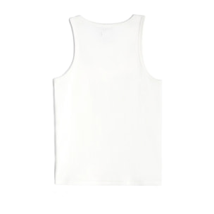 Camiseta de Tirantes Rib Tank Top Heart Blanco