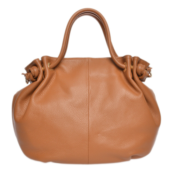 Borsa a mano Anna Luchini Cammello