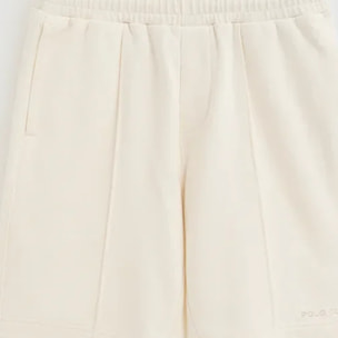 Bermuda jogger color crudo con logo Polo Club