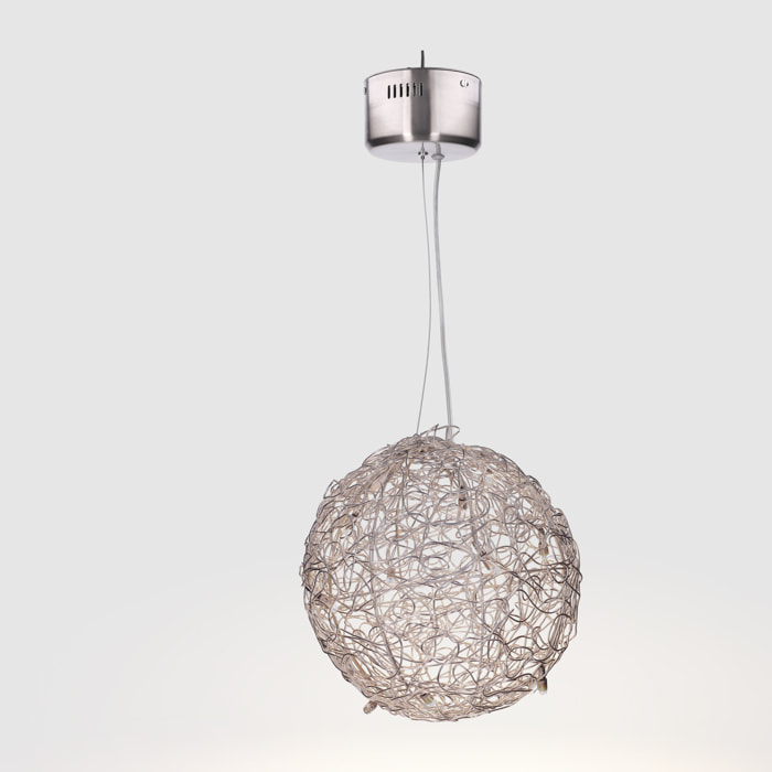 LEDS C4 Espejo de Aumento para Maquillaje con Luz LED. Espejo Retroiluminado para Baño con Brazo Extendible y Ajustable. Cromo