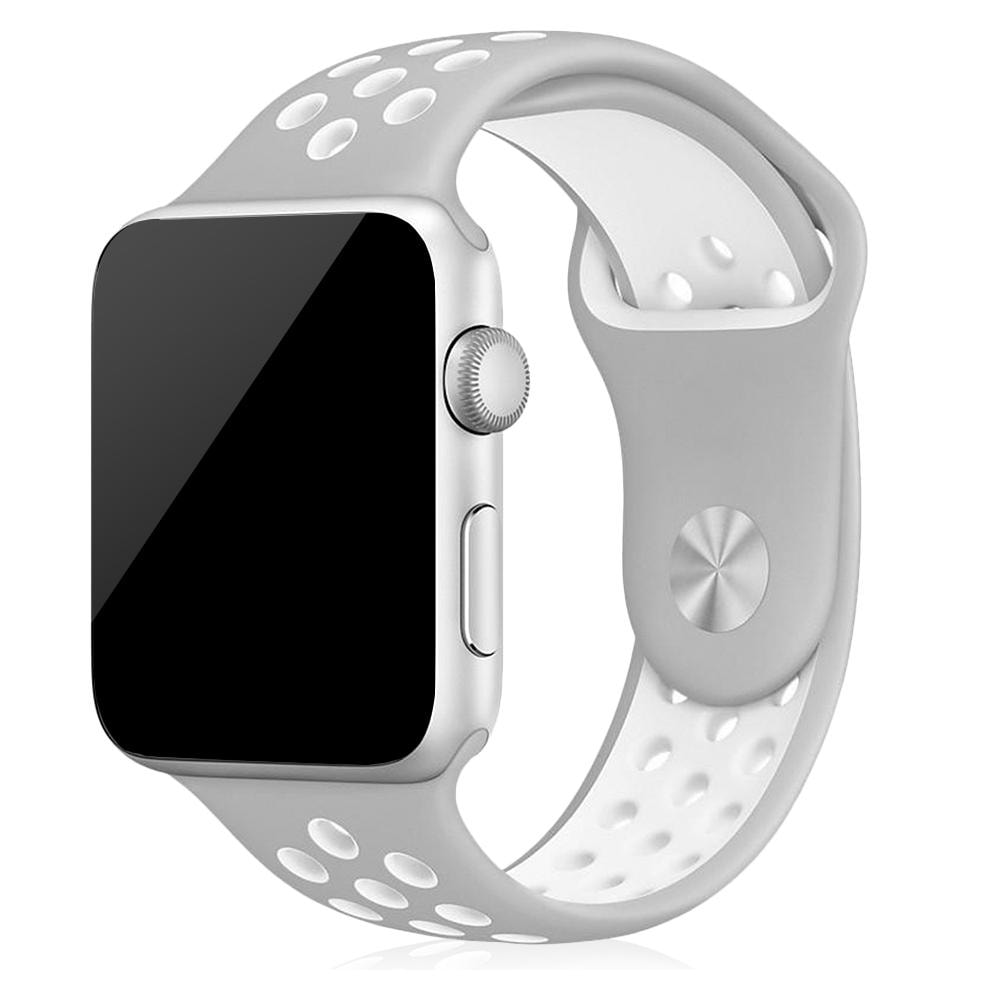 Correa deportiva de silicona Compatible con Apple Watch de: 38/40/41mm Talla S/M