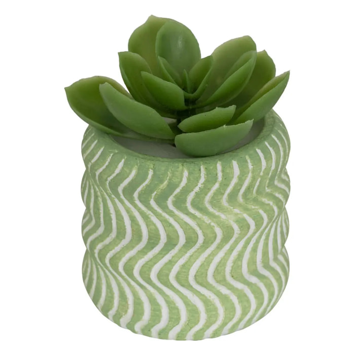 Plante artificielle petit format "Ubi" H7cm
