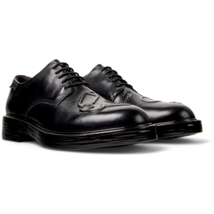 Zapatos de cordones - CAMPER Dean Twins - Negro - Cuero liso