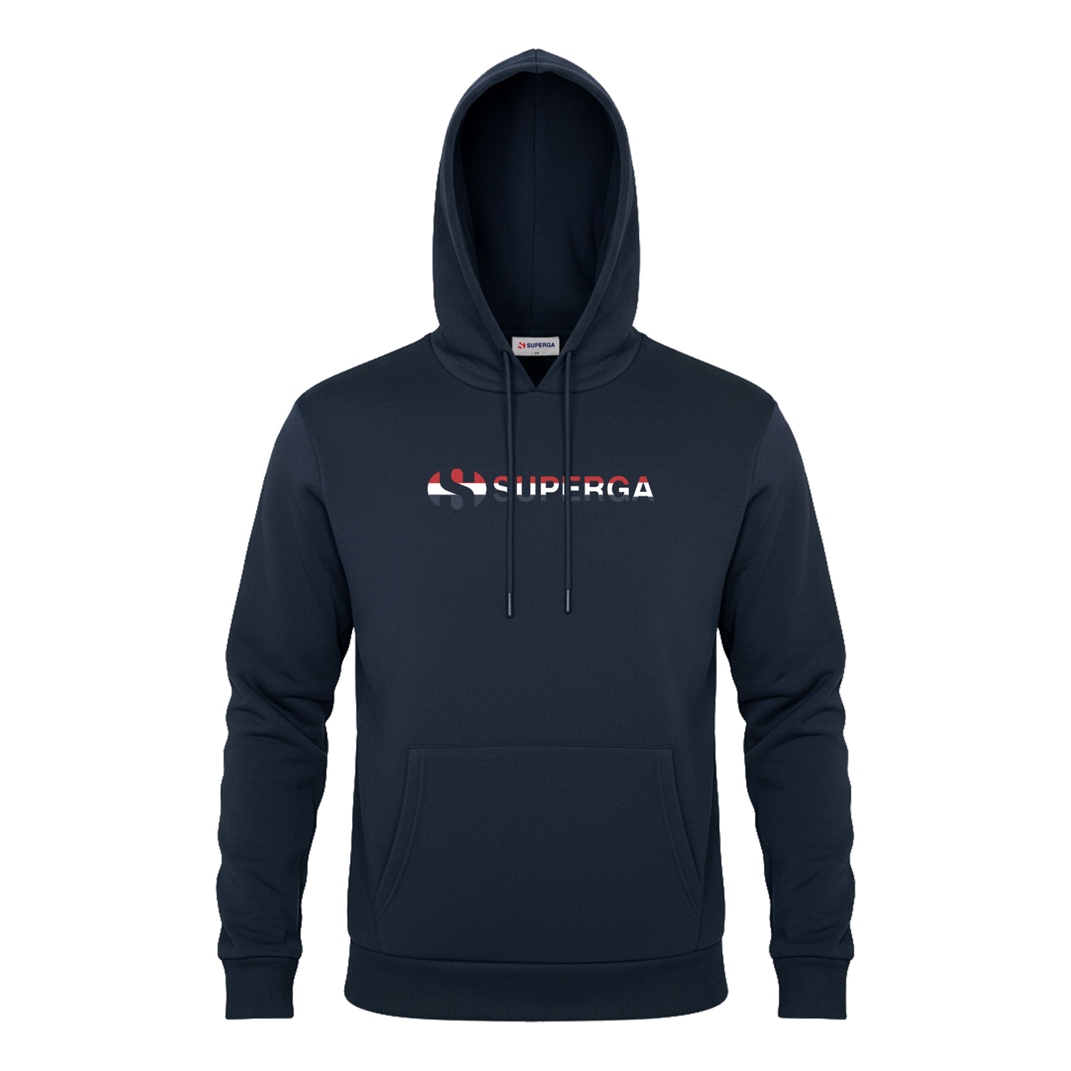 Tuta Uomo SUPERGA Cotone Felpato Cappuccio
