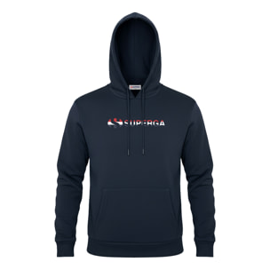 Tuta Uomo SUPERGA Cotone Felpato Cappuccio