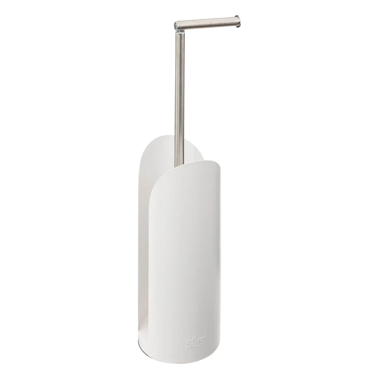 Dérouleur tige flexible métal "Colorama" blanc