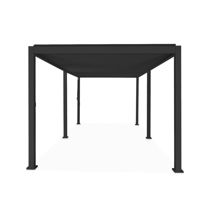 Pergola bioclimatique – Triomphe – 3x6m. aluminium. à lames orientables