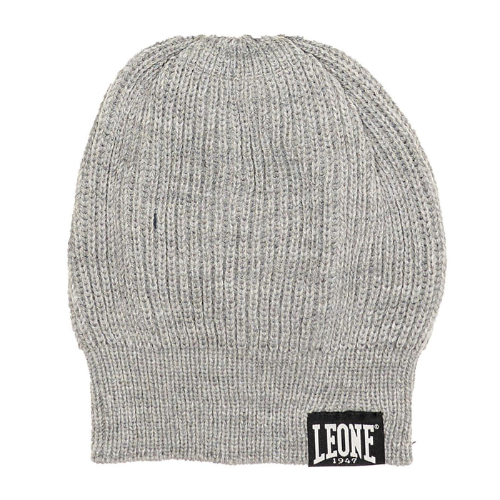 Gorro de punto con pequeño logo "Basic"