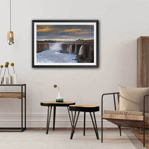 Affiche Chute d'eau by night Affiche seule