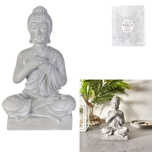 BOUDDHA ASSIS CIMENT 27CM M8