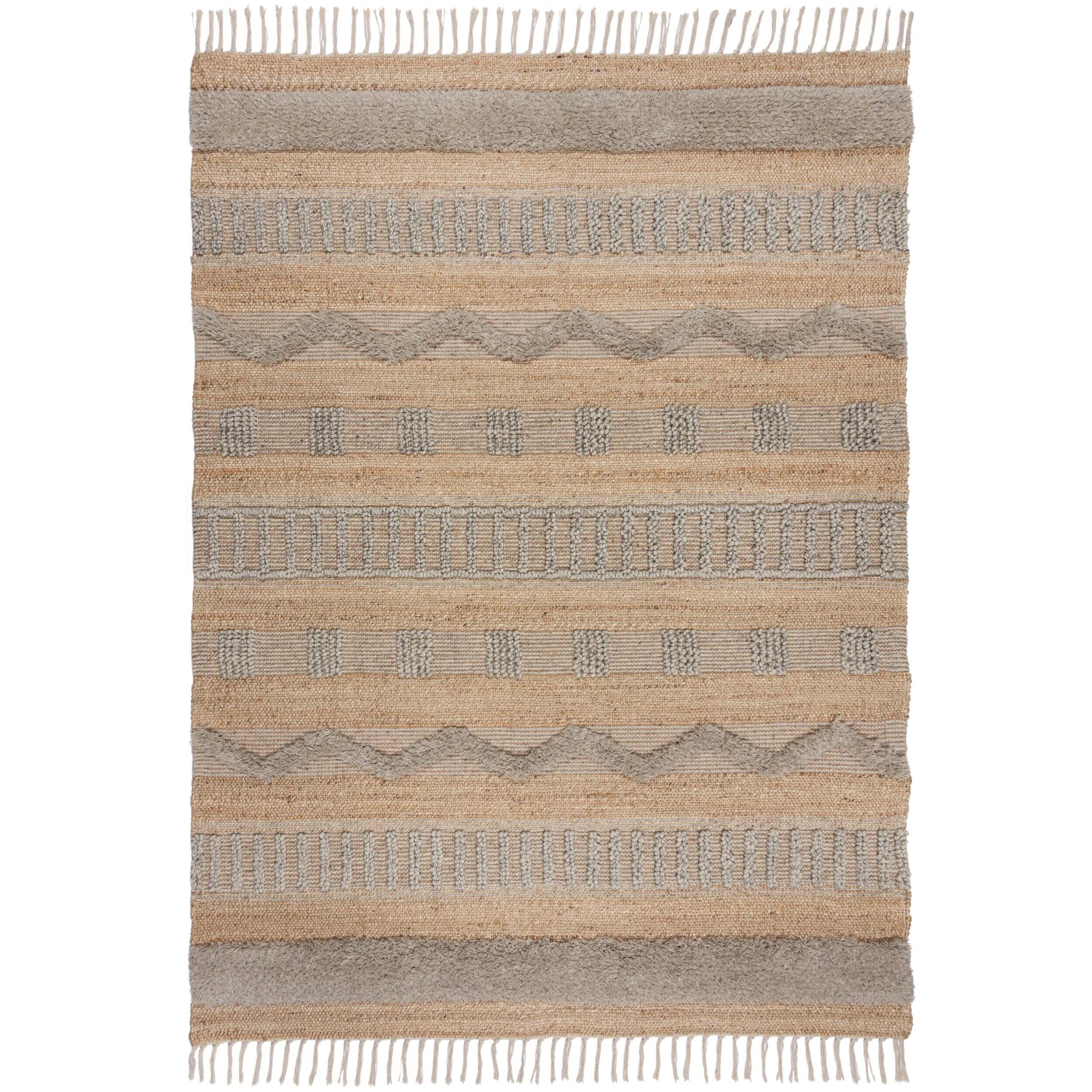 Tapis en jute rectangle MEDINA