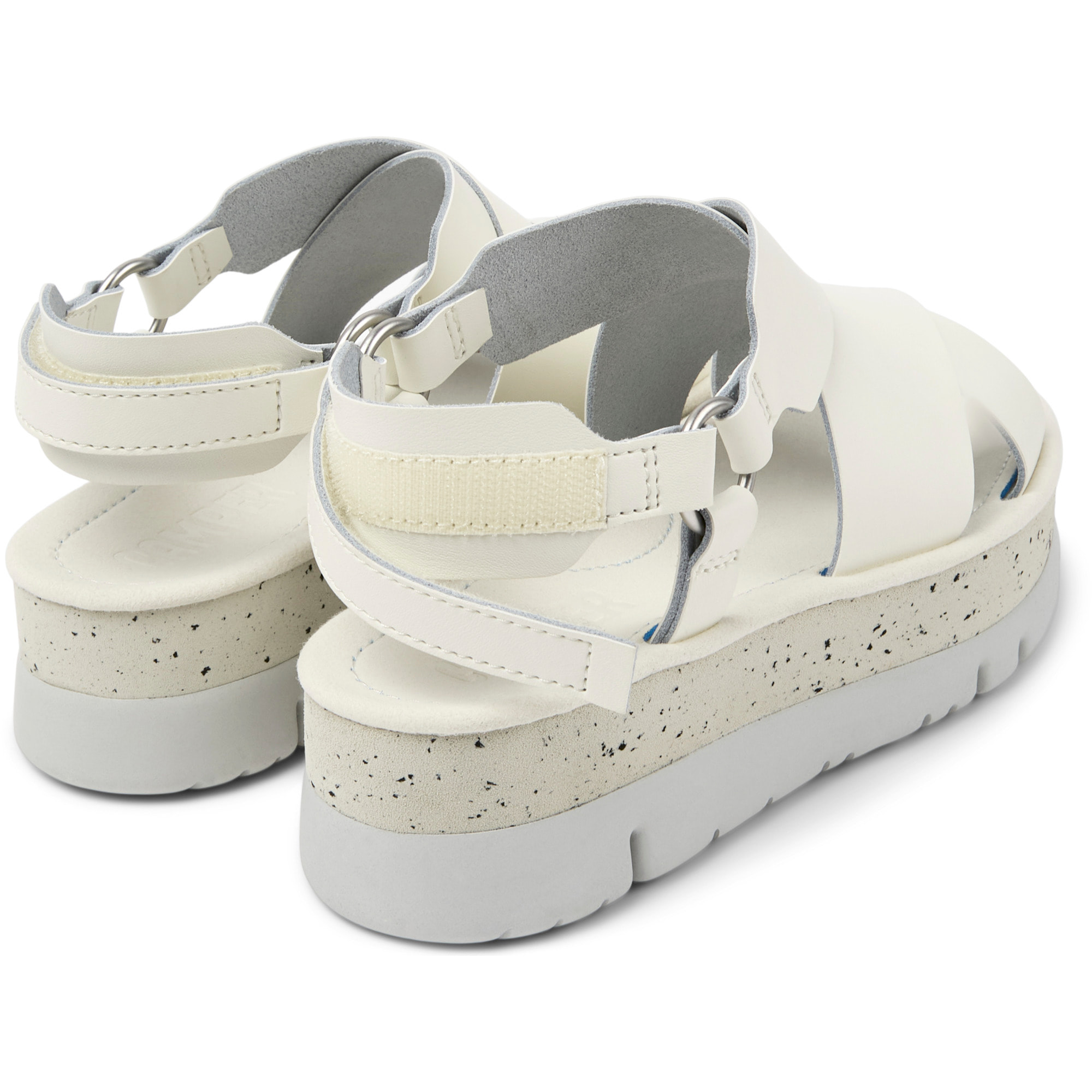 Sandali - CAMPER Oruga Up - Bianco - Pelle liscia