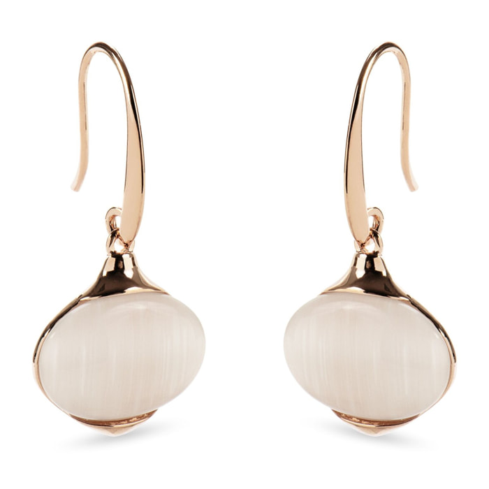 Pendientes Lux by Lux acabados en Oro Rosa de 18 Kts