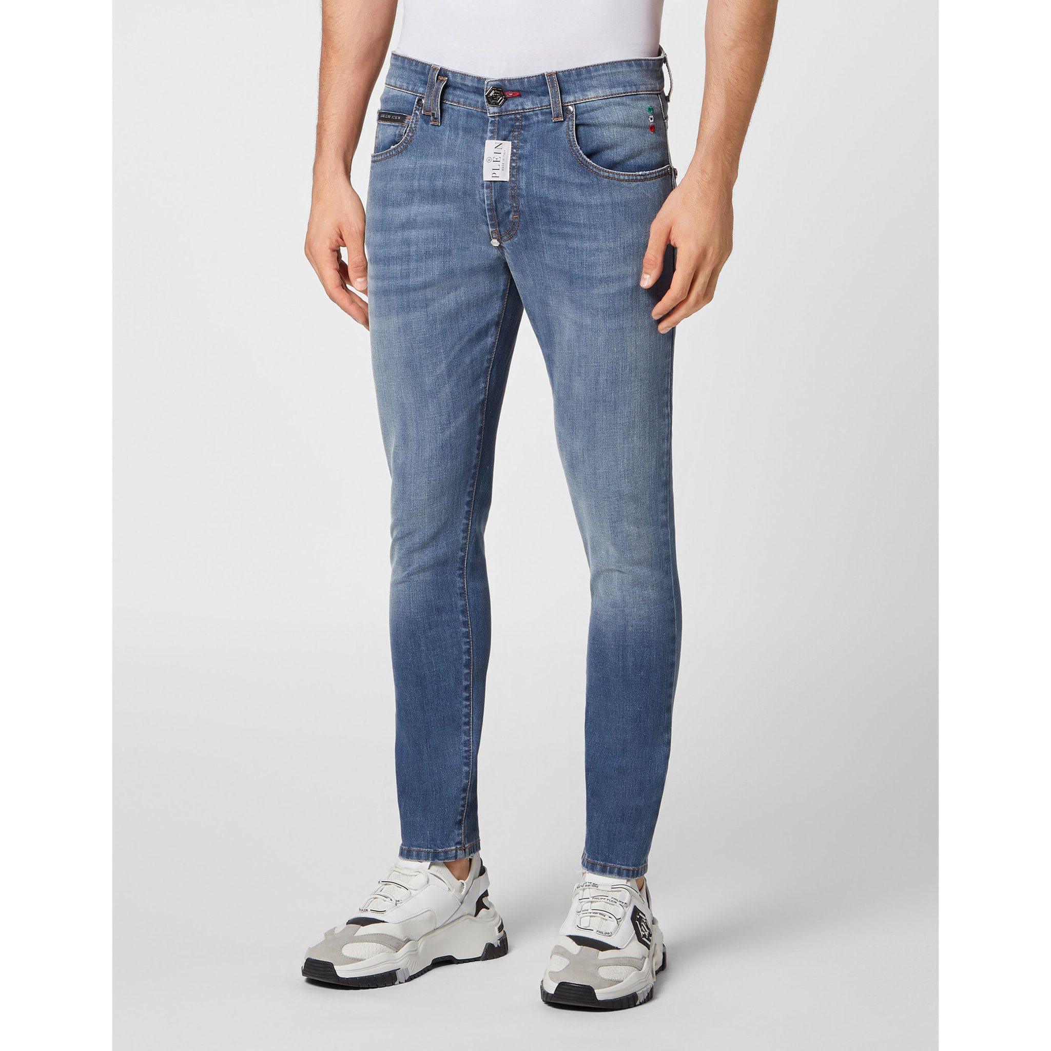 PHILIPP PLEIN Vaqueros de corte recto