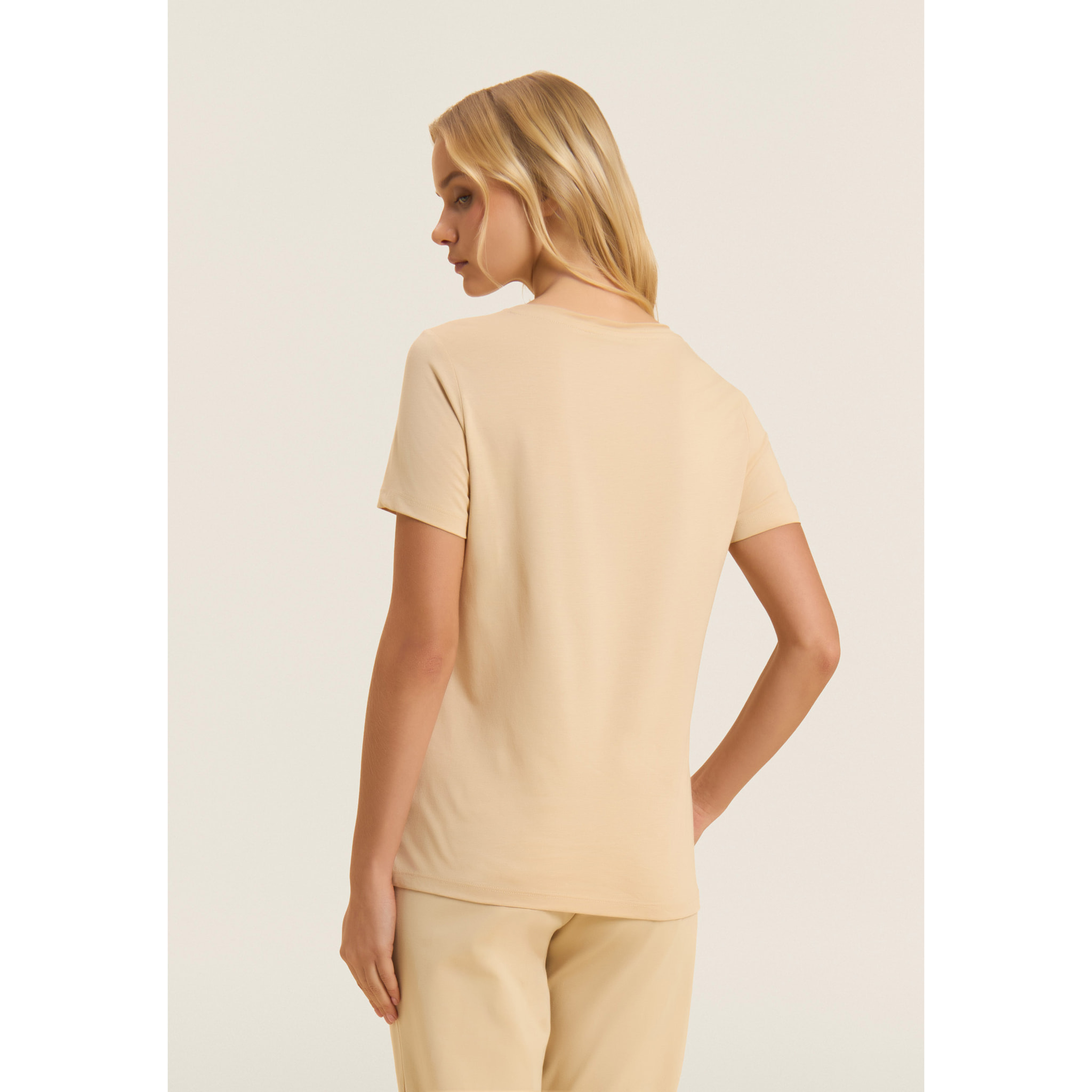 T-shirt Manica Corta con Grafica Animalier e Logo FREDDY