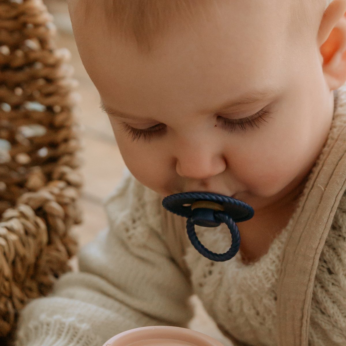 Frigg Pack 2 Chupetes Block Silicona Rope