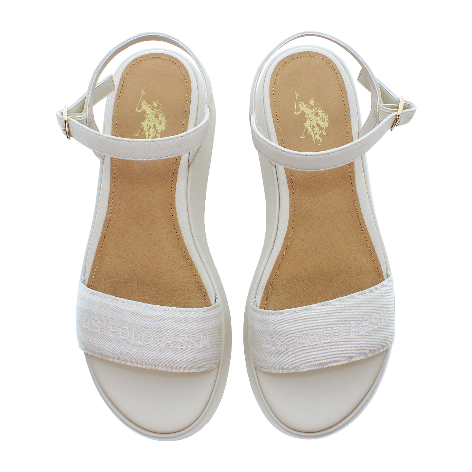 U.S. Polo Assn. - Sandali GLORY010W/5Y1 in sintetico per donna