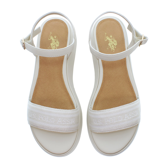 U.S. Polo Assn. - Sandali GLORY010W/5Y1 in sintetico per donna