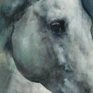 Affiche Oldenbourg portrait Affiche + cadre en bois - Noir