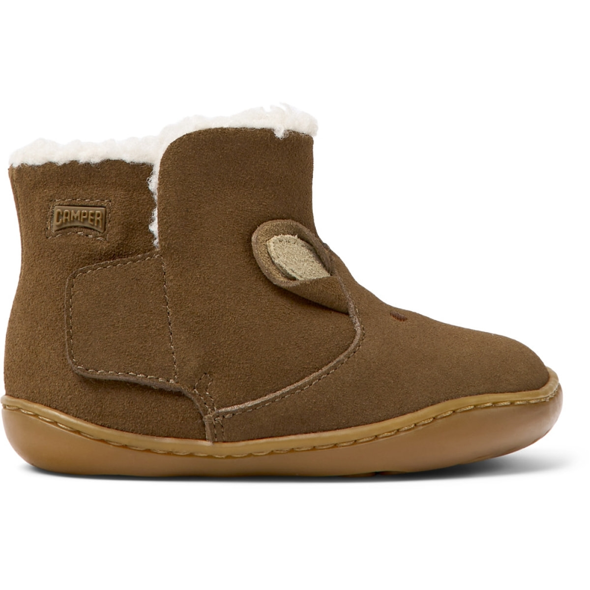 CAMPER Peu Cami Twins - Botines Marrón Infantil Unisex