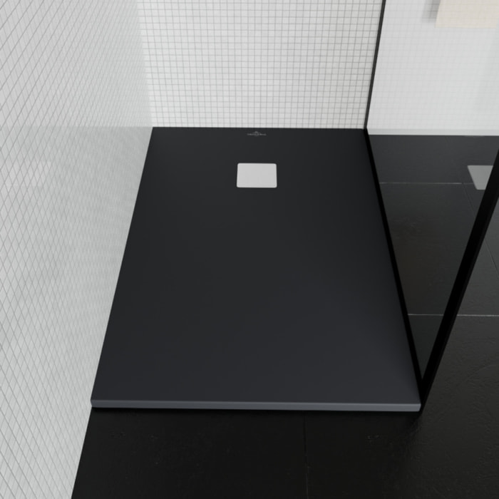 Receveur découpable Exclusive anthracite