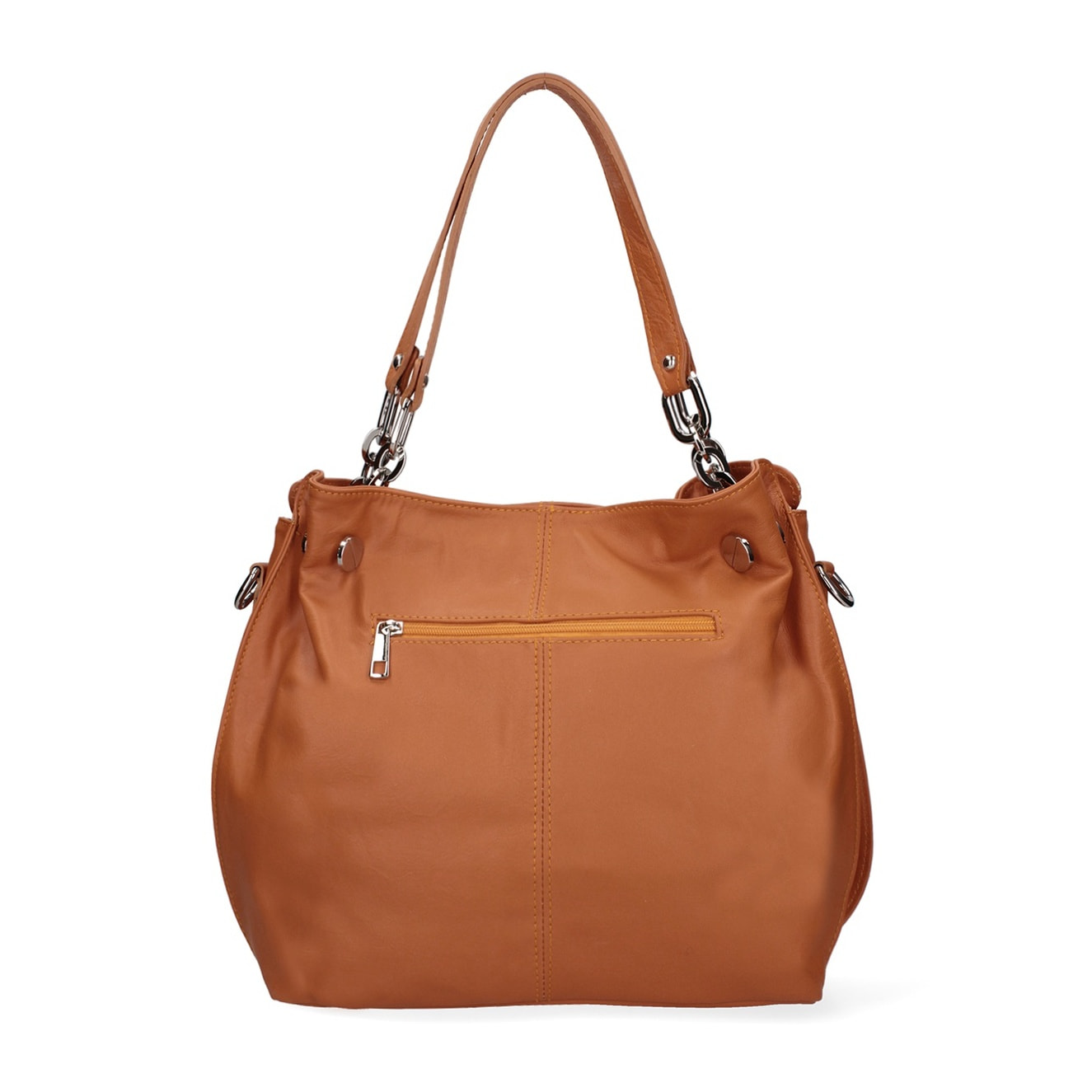 Borsa a mano da donna Made in Italy - Modello Ereba - 100% pelle - 38.0 x 30.0 x 12.0 cm