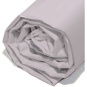 Drap Housse - Bonnet:30cm 100%coton Bio 57fils Beige