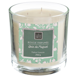 Bougie parfumée naif muguet