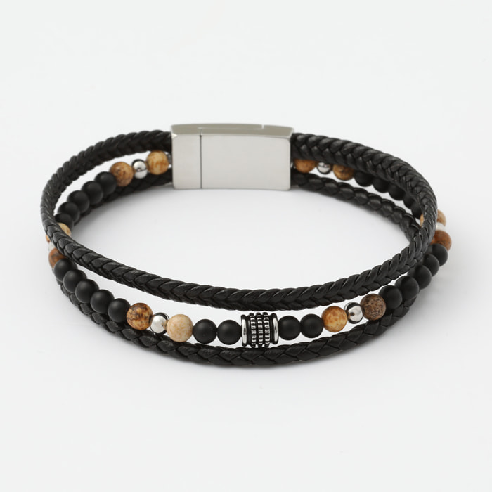 Bracciale U.S. Polo Assn. In pelle