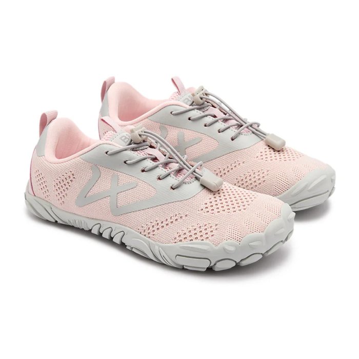 Zapatillas Deportivas Barefoot Goflex  Canvas en Rosa