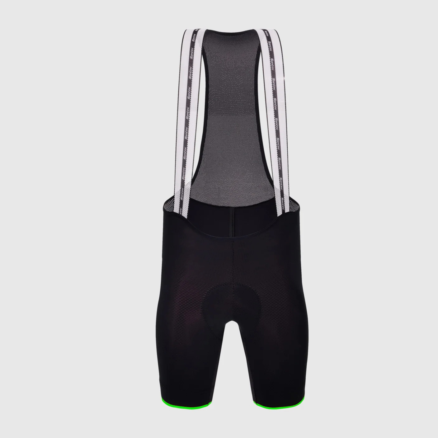 Embos Men's Bib Shorts - Noir/vert - Noir/vert