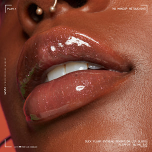 NYX Professional Makeup Gloss Duck Plump repulpant et pailleté Flippin' Slime