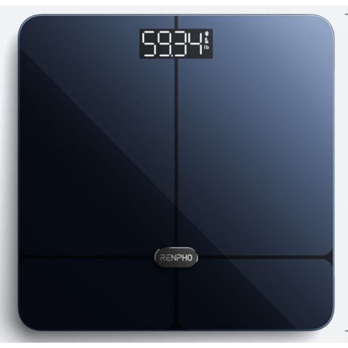 Pèse personne et capteur de silhouette connectés RENPHO Elis 2 A016 noir