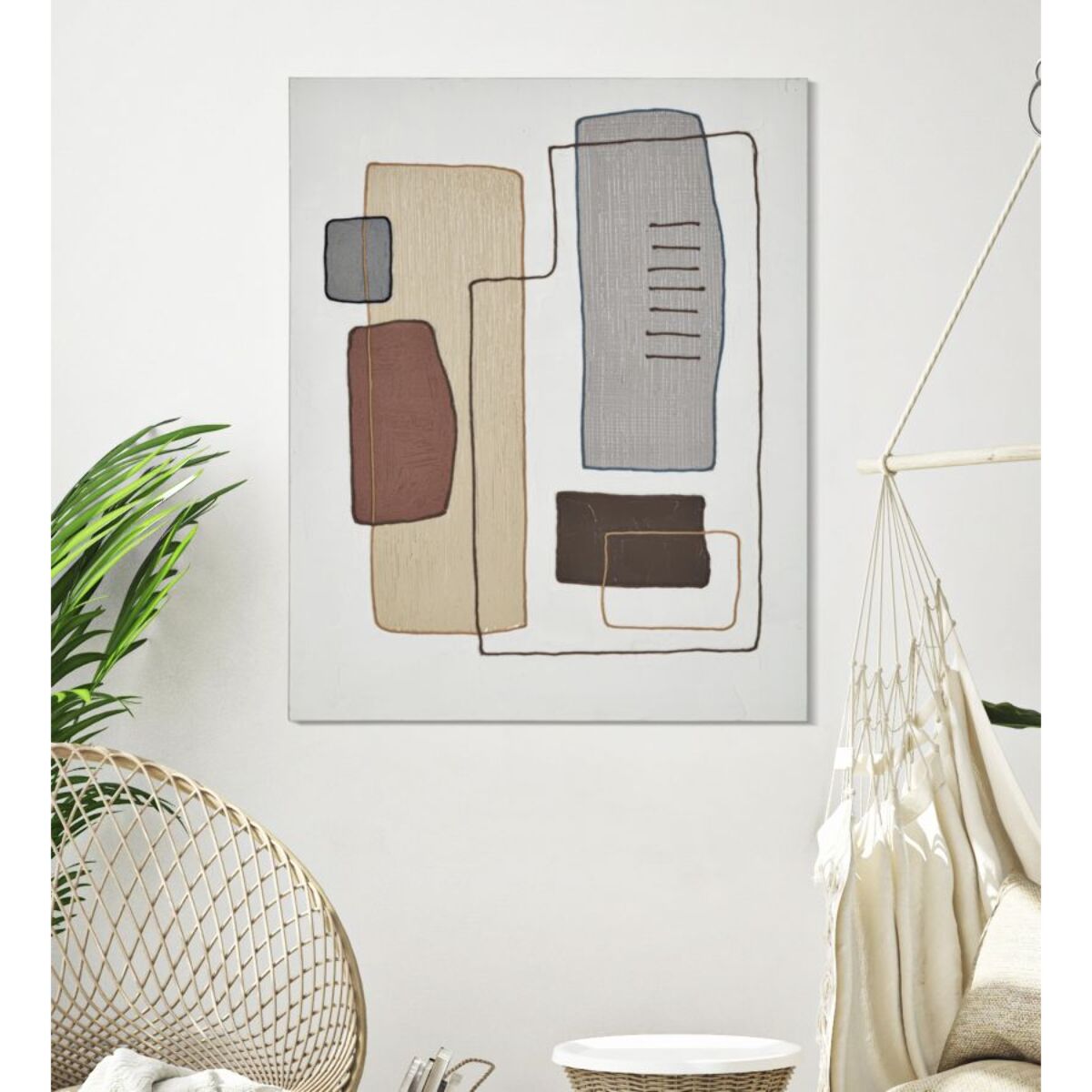 DIPINTO SU TELA PAINT -B- CM 80X2,8X100