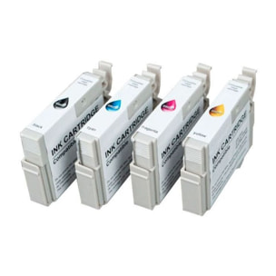 Cartouche d'encre ESSENTIELB Pack Compatible E29 (Noir + 3 Couleurs)