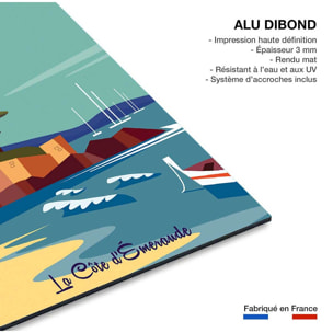 Tableau voyage à dinard Tableau alu Dibond