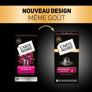 Espresso n°9 Intense x30 - Capsules compatibles Nespresso en aluminium