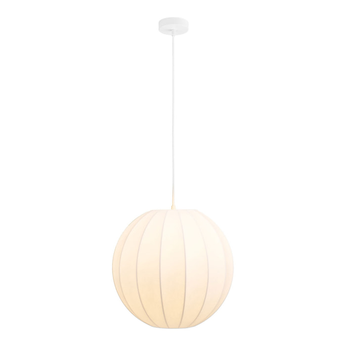 Coventry Lampada a Sospensione in Resina Bianca ø40 cm