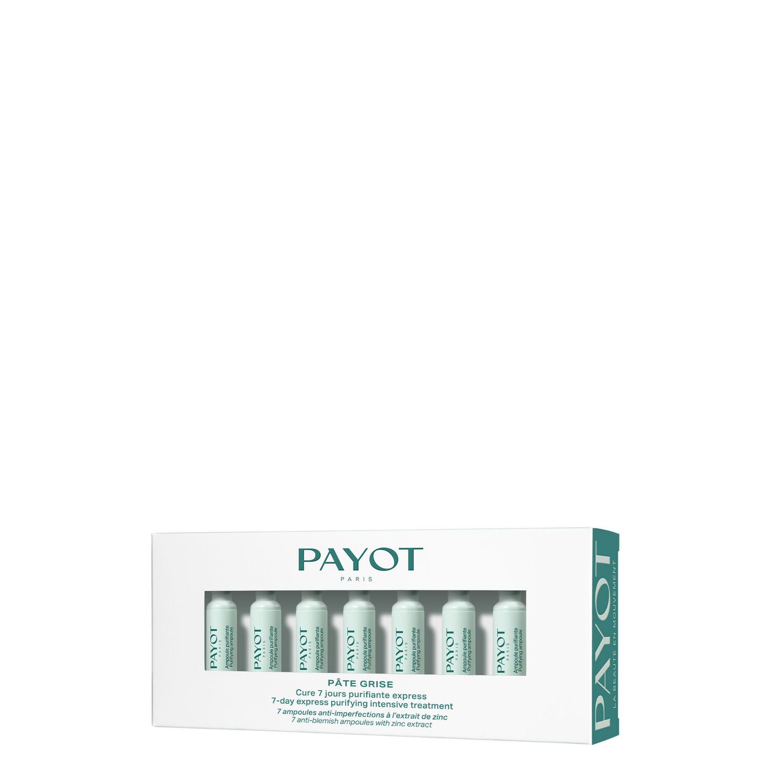 Pâte Grise - Cure soin visage 1 semaine Purifiante Express x7 Ampoules