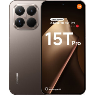Smartphone XIAOMI 15T Pro concu avec Leica 512Go Mocha
