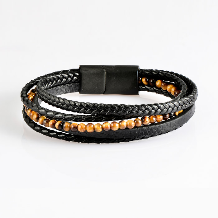 Bracciale U.S. Polo Assn. In pelle