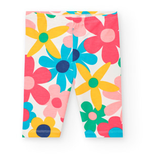 Leggings fleurs  -BCI