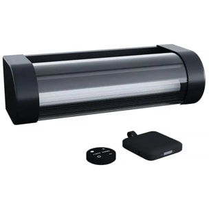 Applique solaire et rechargeable Booster " Loma "  150 à 900 Lumen - Noir