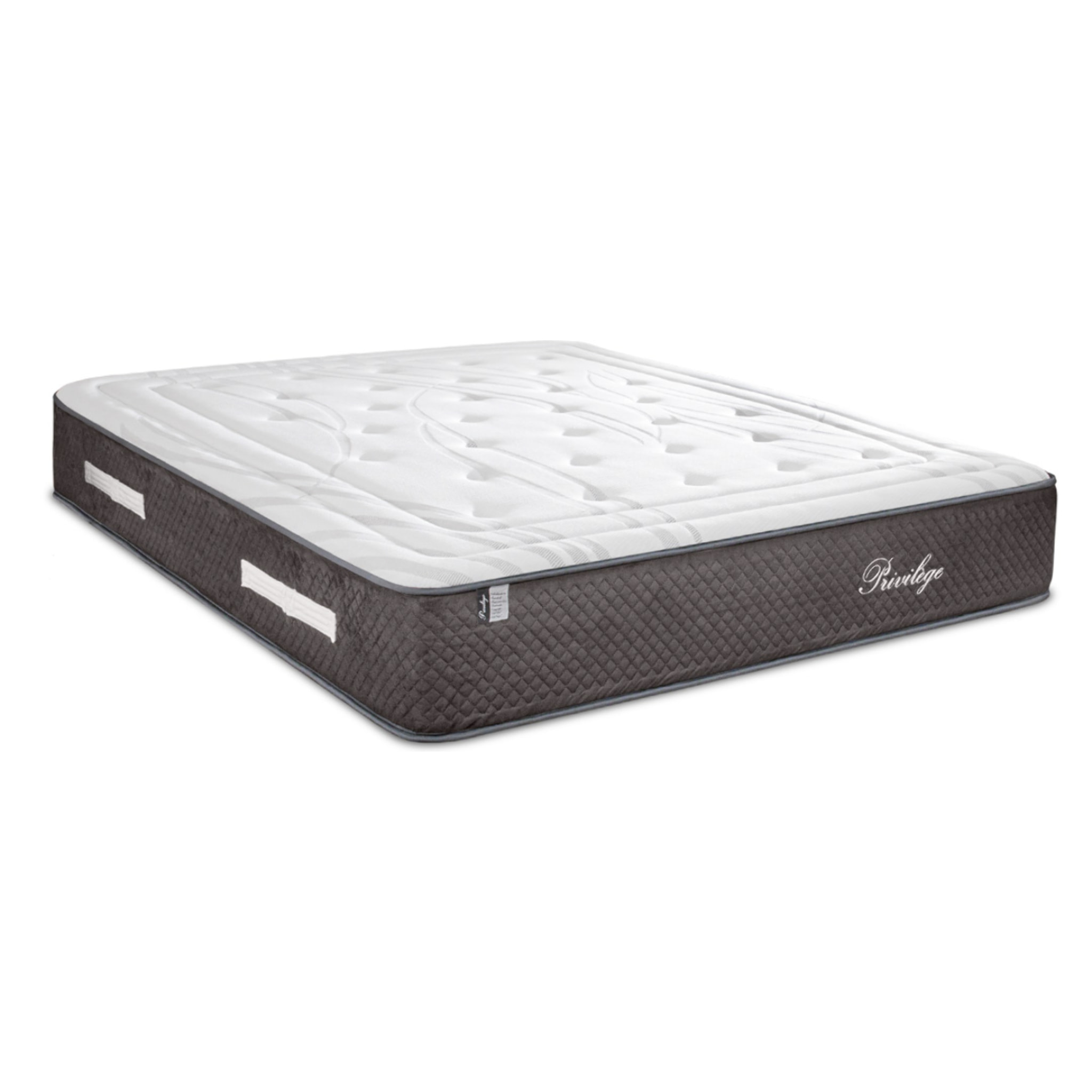 Ensemble Matelas Ressorts ensachés Privilège avec sommier en bois