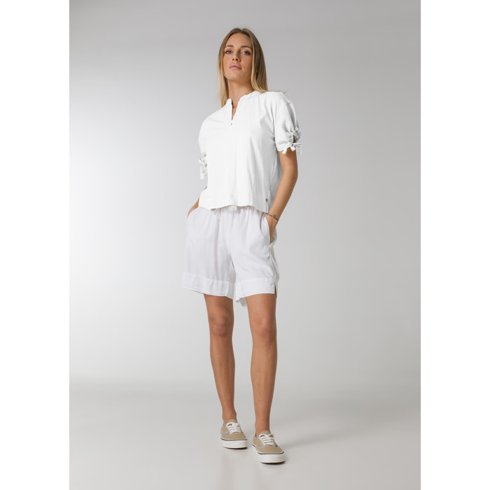 DEHA - Blusa LINEN BLOUSE in cotone per donna