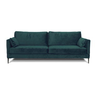 Canapé Velours Droit Splendido - 3 Places